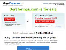 Tablet Screenshot of dereformas.com
